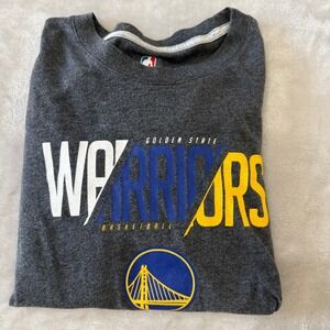 Golden State Warriors Long Sleeve NBA T Shirt Kids Size XL (18-20) Gray‎